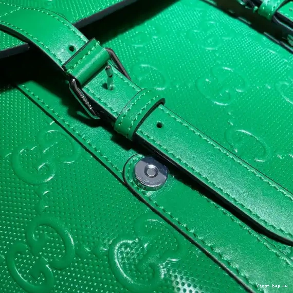 Firstbag ru GUCCI embossed GG backpack 0508